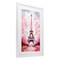 Stupell Industries Blush Watercolor Eiffel Tower Framed Print Under Glass, design by Creative Studio